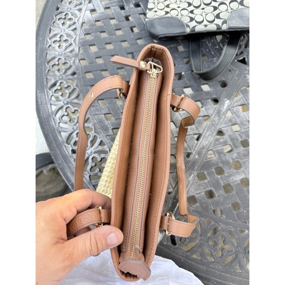 Anne Klein Classic Pocket Tote Bag With Leather Handles - Picture 5 of 7